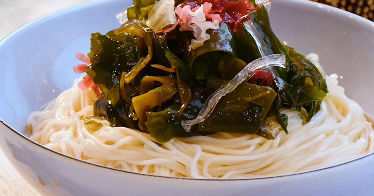 さっぱりぶっかけそうめん – おいしいノンオイル リケンのノンオイル